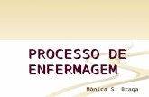 PROCESSO DE ENFERMAGEM PROCESSO DE ENFERMAGEM Mônica S. Braga.