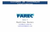 Sistemas de Informação Inteligentes Aula 4 Nadilma Nunes ncvnp@cin.ufpe.br nadinunes@gmail.com.