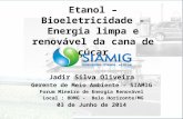 Jadir Silva Oliveira Gerente de Meio Ambiente - SIAMIG Forum Mineiro de Energía Renovável Local : BDMG - Belo Horizonte/MG 03 de Junho de 2014 Etanol –