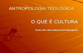 ANTROPOLOGIA TEOLÓGICA O QUE É CULTURA Profa. Dra. Rosa Gitana Krob Meneghetti.