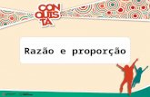 Razão e proporção. No cotidiano o conceito de proporcionalidade é amplamente utilizado, por exemplo, no preparo de receitas: Mariana T. Vilas Boas, 2015.
