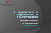 Arquitetura de Computadores Prof. Adilson Oliveira Cruz acruz@catolica-es.edu.br.