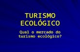TURISMO ECOLÓGICO Qual o mercado do turismo ecológico?