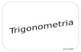 19/11/2009. Trigonometria 2 O significado da palavra trigonometria, vem do grego e resulta da conjunção de três palavras: Tri – três Gonos – ângulo Metrein.
