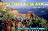 MUITOS CHAMADOS (Mateus XXII: 1 a 14) Divaldo Franco / Joanna de Ângelis.