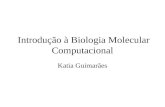 Introdução à Biologia Molecular Computacional Katia Guimarães.