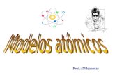Prof.: Nilsonmar Modelos atômicos A origem da palavra átomo A palavra átomo foi utilizada pela primeira vez na Grécia antiga, por volta de 400 aC. Demócrito.