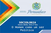 SOCIOLOGIA Ensino Médio, Série 2º Ano O Homem como um ser Político.