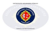 ENTREPOSTO ADUANEIRO PÚBLICO MANUAL DE PROCEDIMENTOS.