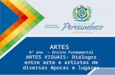 ARTES 8º ano - Ensino Fundamental ARTES VISUAIS- Diálogos entre arte e artistas de diversas épocas e lugares.