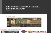 Ministerio Del Interior PERU