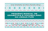 Pequeno Manual e Dicionário da Língua Puri
