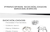 Principais Sociólogos Brasileiros