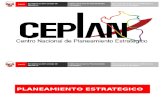 Expo 01 - Planeamiento Estratégico CEPLAN
