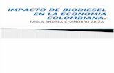 Impacto de Biodiesel en La Economia Colombiana.