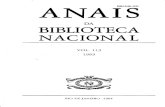 Anais - Biblioteca Nacional N 113 - 1993