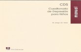 CDS Questionario Depressão Crianças