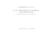 Eco Estructura Ausente OCT 11
