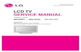 Lg La85d 26lg30 Tv de Lcd(Manual de Serviço)
