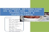 Trastornos Metabolicos Del Rn-hipoglucemia e Hipocalcemia