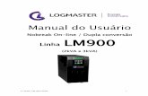 Logmaster Manual Usuario Serie LM 900 9760