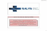 SUS - Lei 8.142-90 - Slides