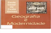 Gomes, Paulo Cesar Da Costa. Geografia e Modernidade