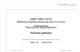 ABNT NBR 15575 Pericias Judiciais