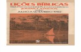 A HISTÓRIA DE JOSÉ - LIÇÕES BÍBLICAS 3T1982 =
