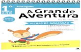 A Grande Aventura 1º- Fichas de Avaliação - Portugês