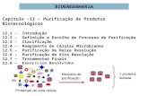 Capitulo-12_Purificação de Produtos Biotecnológicos