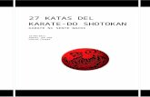 27 Katas Del Karate