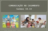 Comunicação no Casamento-Pr. Jersonias Santos