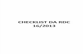 check list RDC 216