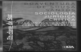 Boaventura de Sousa Santos-Sociologia Jurídica Crítica