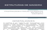 Estruturas de Madeira - Aulas 2 e 3