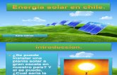 Uso Energia Solar en Chile
