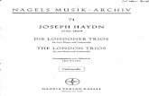 Haydn Londoner Trios Vc