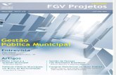 Cadernos FGV Projetos nº 8 - Gestão Pública Municipal
