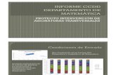Informe CCDD matemática