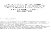 Salivary Glucose Leveis
