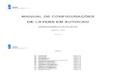 MANUAL DE CONFIGURAÇÃO DE LAYERS - CIVIL
