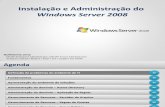 Instalação e administração do windows server 2008