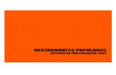 Roteiro de Implantacao 2013 Restaurantes Populares 2013 Versao Para Visualizacao X