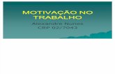 MOTIVAÇÃO NO TRABALHO by cleber