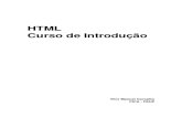 HTML programação