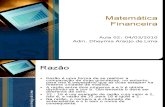 Aula 02 de 10 - Matemática Financeira (04-03-10)