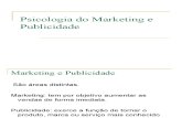 Psicologia do Marketing e Publicidade apresentaçao