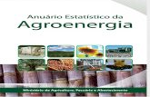 Anuário Estatístico da Agroenergia