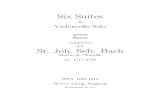 Seis Suites Para Cello Solo de Bach